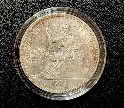 1922年フランス領インドシナ銀貨。|WORLD RESOURCE【QUEEN店】