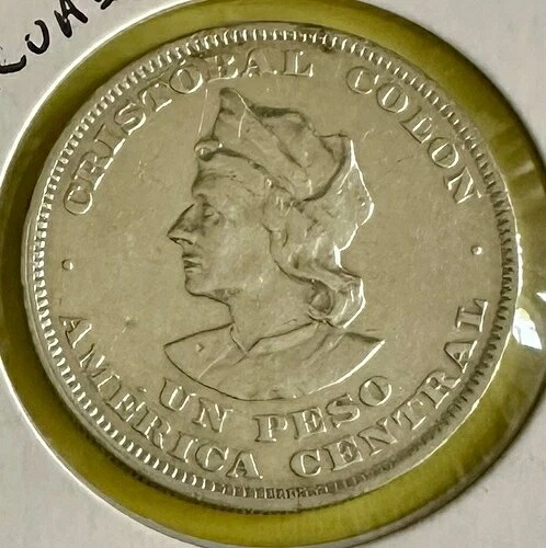 1911 年 エルサルバドル シルバー ウン ペソ「クリストバル コロン」|WORLD RESOURCE【QUEEN店】