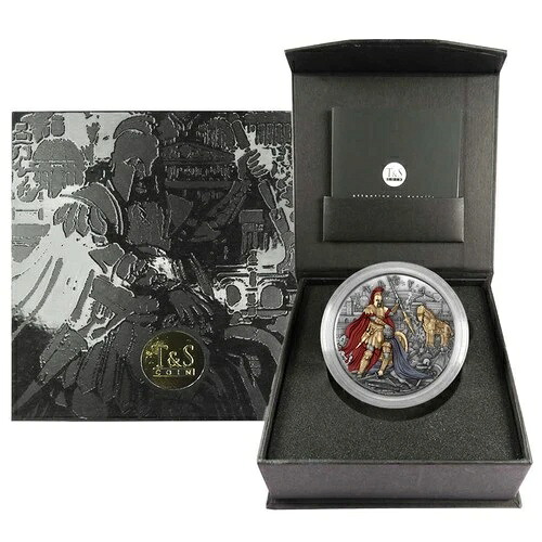 2024年 Troya 2オンス アンティークシルバーコイン T&S Coin 発行 500枚