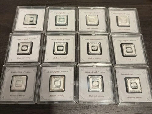 ガイガーエーデルメタル オリジナル - 5グラムシルバースクエア -カプセル入り-｜WORLD RESOURCE【QUEEN店】 75,020円