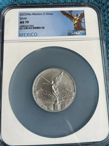 2022年 2オンス リベルタッド NGC MS70