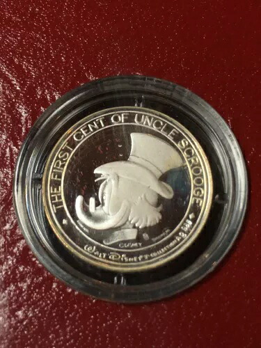 スクルージおじさんの最初のセント（イタリア）銀貨 - 商品メイン画像