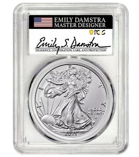 買得2021年 シルバーイーグル タイプ2 PCGS MS70 ファーストストライク