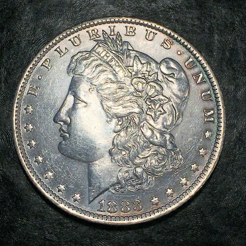 1883-O モルガン銀貨 - 高品質スキャン #K705