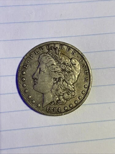 1884年 モルガン銀貨 PCGS MS64PL トーン GKNHU グレートラスター