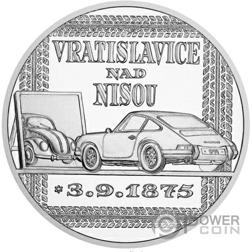 フェルディナント・ポルシェ生誕150周年記念 シルバーメダル 2025