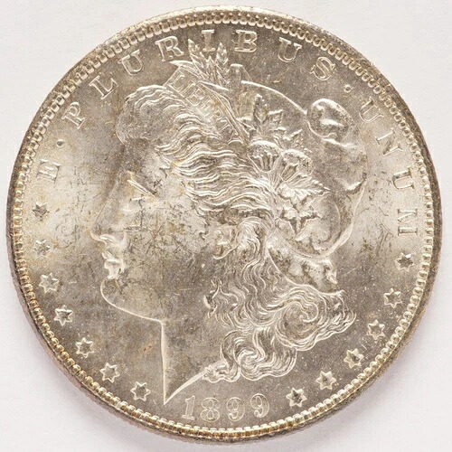 1899-O モーガン シルバー ダラー BU