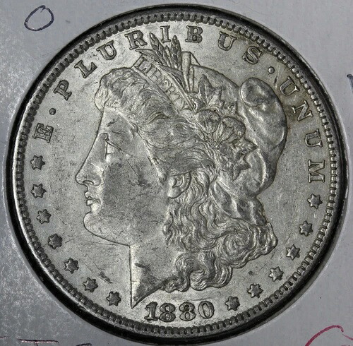 1880-O モルガン銀貨 AU+ E374 TJEC 42,900円