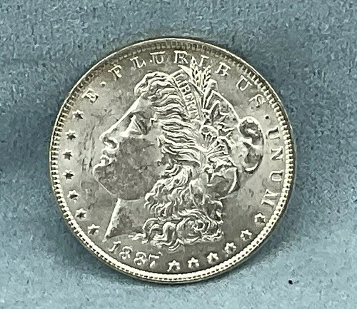 1887年 モーガンシルバードル 未流通状態 シルバー90%