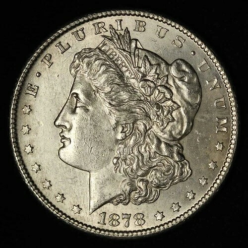 1878-S 1ドルモルガン銀貨 - 米国送料無料