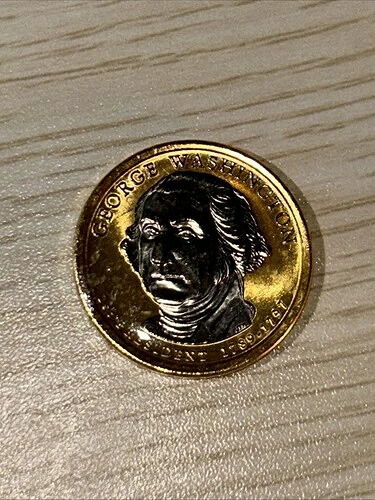 未流通の大統領1ドル金/プラチナ硬貨14枚セット