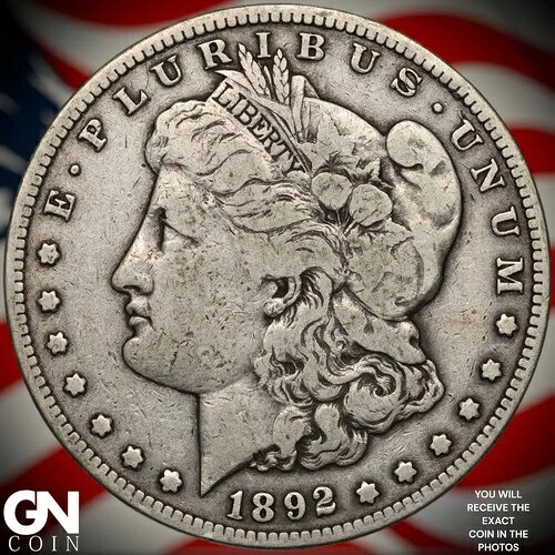 1892年 S モルガン・ダラー A9863
