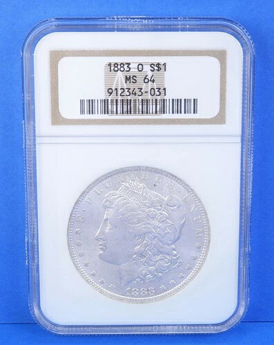 1883年 O モルガン・ダラー MS64 NGC認定銀貨