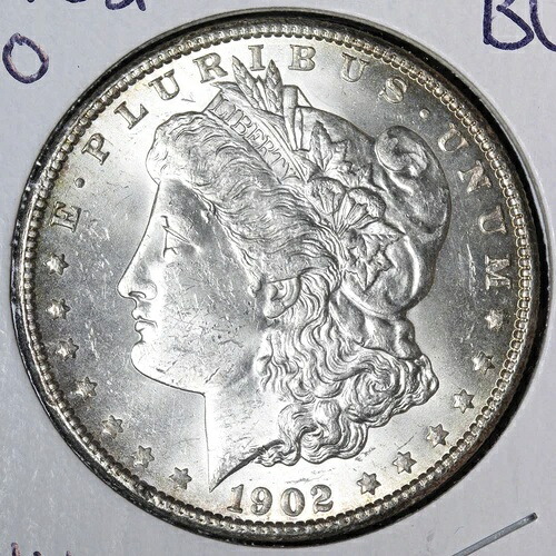 1902-O モルガン銀貨 BU *未流通* MS E233 GHN