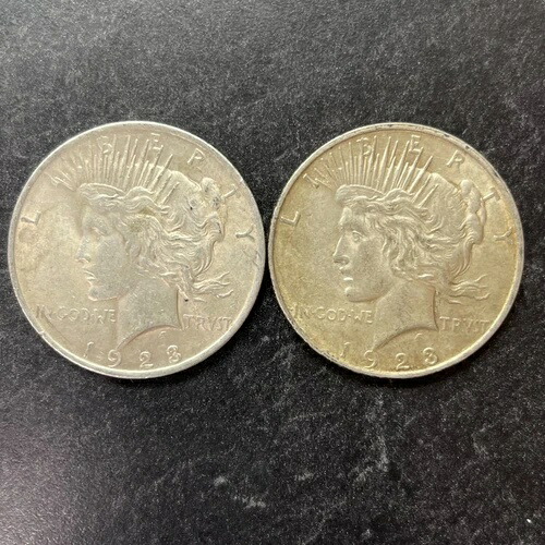 1923年 アメリカ合衆国 1ドル銀貨 正規品 平和ドル ロット KM# 150
