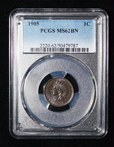 PCGS MS62 1905 インディアンヘッド セント