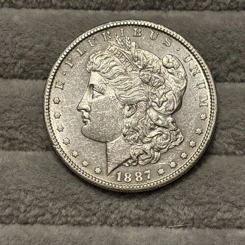 1887-S モーガン銀貨ジェム BU