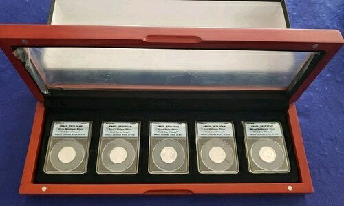 2013-S シルバー国立公園クォーターセット「発行初日」ANACS PR 70 DCAM