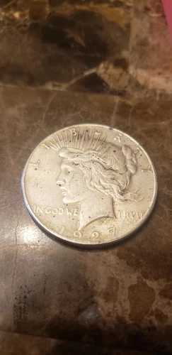 1927-D ピースダラー 希少な日付と鋳造数アイテム #3459 61,105円