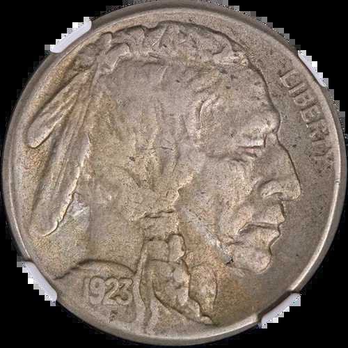 1923-S バッファローニッケル NGC XF40 美しい外観 美しい打痕 61,105円