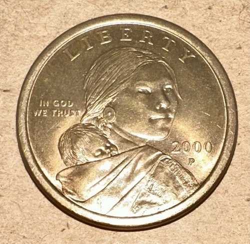 ラッキー??2000Pサカガウィア1ドル硬貨