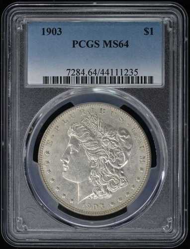 1903年 1ドル モルガン・ダラー PCGS MS64