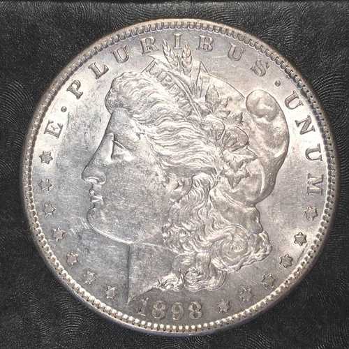 1898-S モルガン銀貨 - 高品質スキャン #E173