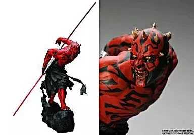フィギュア ARTFX ダース・モール ライトアップバージョン スター・ウォーズ 1/7 PVC製 塗装済み 簡易組立