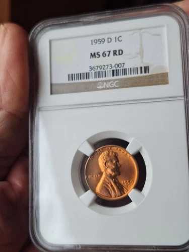 1959-D NGC MS67 RD