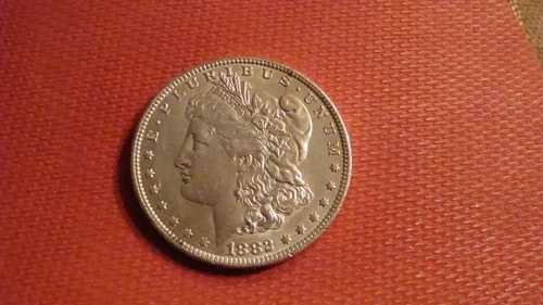 1882-O モルガン銀貨（ref#1）