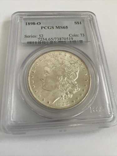 1898年 O モルガン銀貨 - PCGS MS65