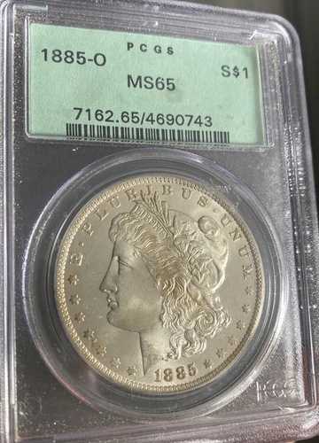 MS65 グレード 1885-O モルガン銀貨 - PCGS