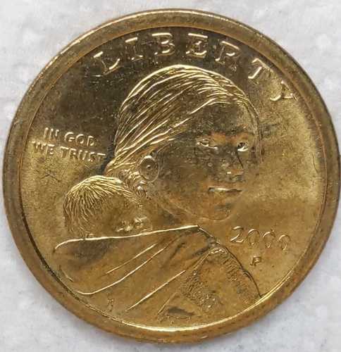 サカガウィア・ダラー 2000年 ミントマーク P 希少 入手困難