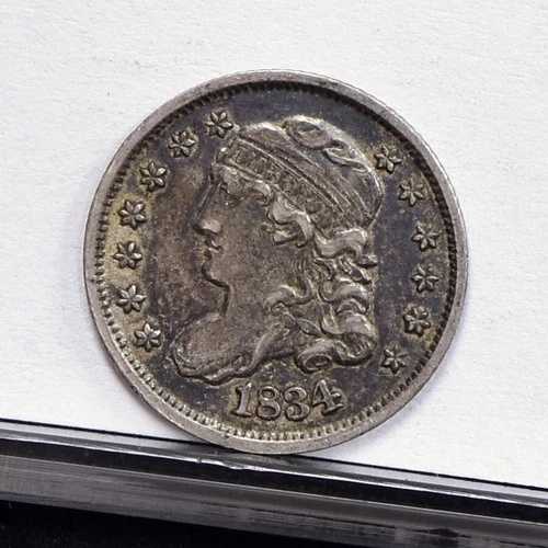 1834年ハーフダイム - XF (#58602-L)