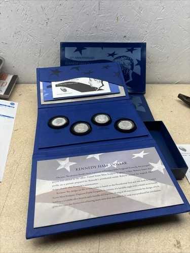 アメリカ造幣局 50周年記念 ケネディ銀貨ハーフドルセット 2014年