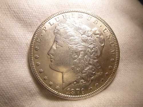1879-S モルガン銀貨 1878 78 Rev の裏面
