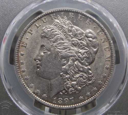 1897年「O」モルガン銀貨 $1 PCGS AU55 #992 未流通 ECC&C, Inc.について