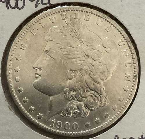 1900 O/CC モルガン銀貨