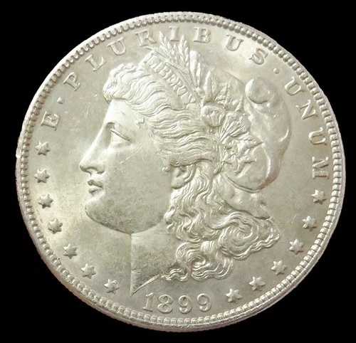 1899年 モーガン シルバードル 1ドルコイン ミント状態について 61,710円