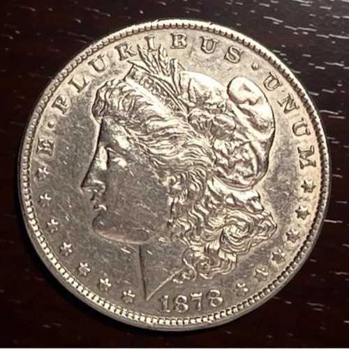 1878-P モルガン銀貨 流通品 極めて良好 64,130円