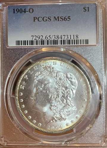 1904-O PCGS MS65 モルガン銀貨