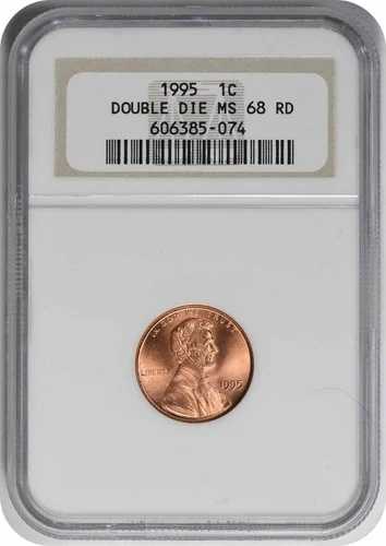 1995年 リンカーンセント DDO (FS-101) MS68RED NGC