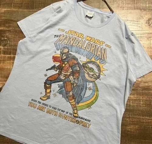 スターウォーズ マンダロリアン Tシャツ 古着 XXL スーパー
