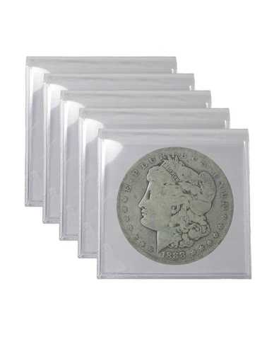 1921年以前のモルガン・ダラー銀貨5枚セット（シンガポールドル1ドル硬貨）日付とミントマークが混在