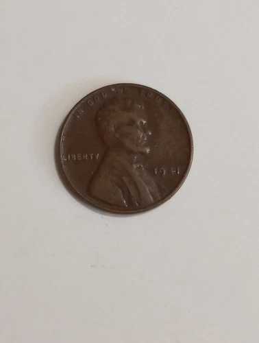 1941年リンカーン ミントマークなし ウィートペニー 1セントコイン - 希少
