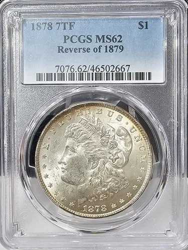 1878 7TF REV 1879 モルガン・ダラー MS-62 PCGS ビデオ｜WORLD RESOURCE【QUEEN店】