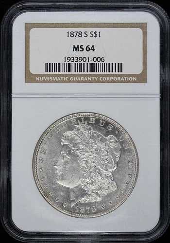 1878-S モルガン・ダラー S$1 NGC MS64｜WORLD RESOURCE【QUEEN店】