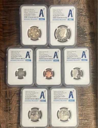 2021 S 7枚組コインクラッドプルーフセット NGC PF70 ウルトラカメオ - AR｜WORLD RESOURCE【QUEEN店】