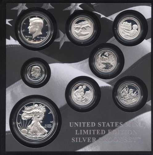 2017-S 米国造幣局限定版 シルバープルーフコインセット -CoA付き-｜WORLD RESOURCE【QUEEN店】