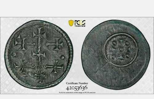 1162-72 Huz-156。ハンガリー・デナール。PCGS MS62